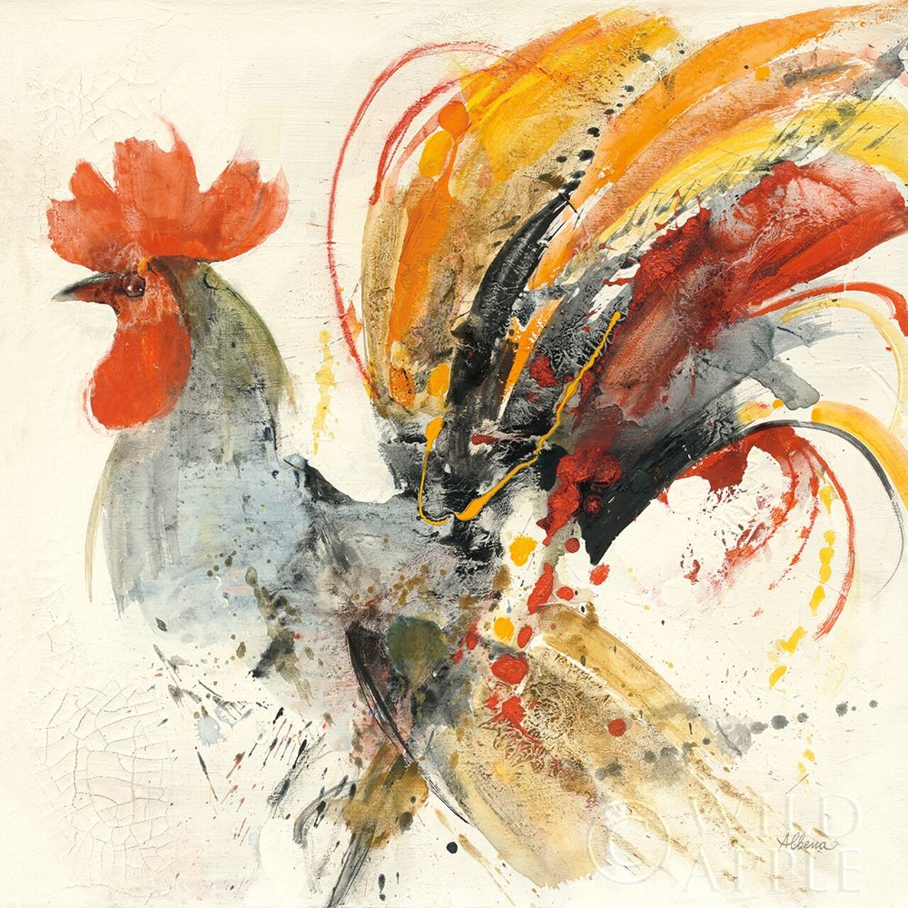 Festive Rooster II Poster Print by Albena Hristova - Item # VARPDX41853